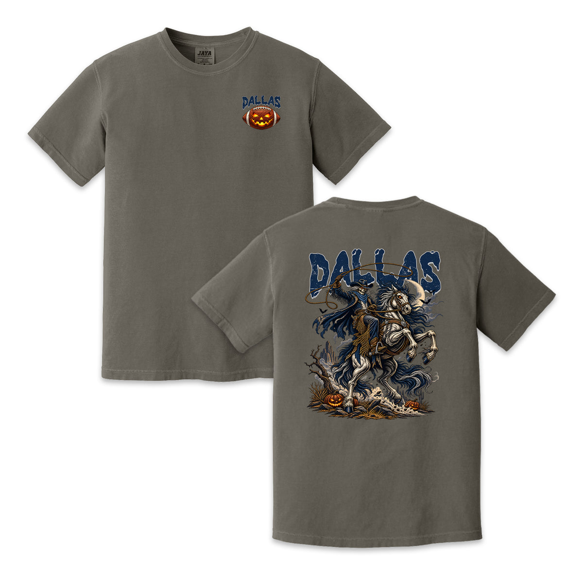 Chicago Football Halloween Vintage Graphic T-Shirt