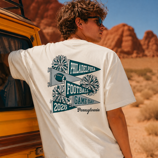 Philadelphia Football Game Day 2026 T-Shirt