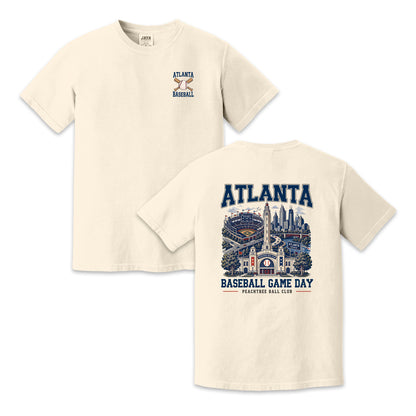 Atlanta Baseball Game Day Two Sided T-Shirt
