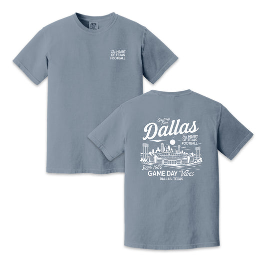 Dallas Football Game Day Vintage Graphic T-Shirt