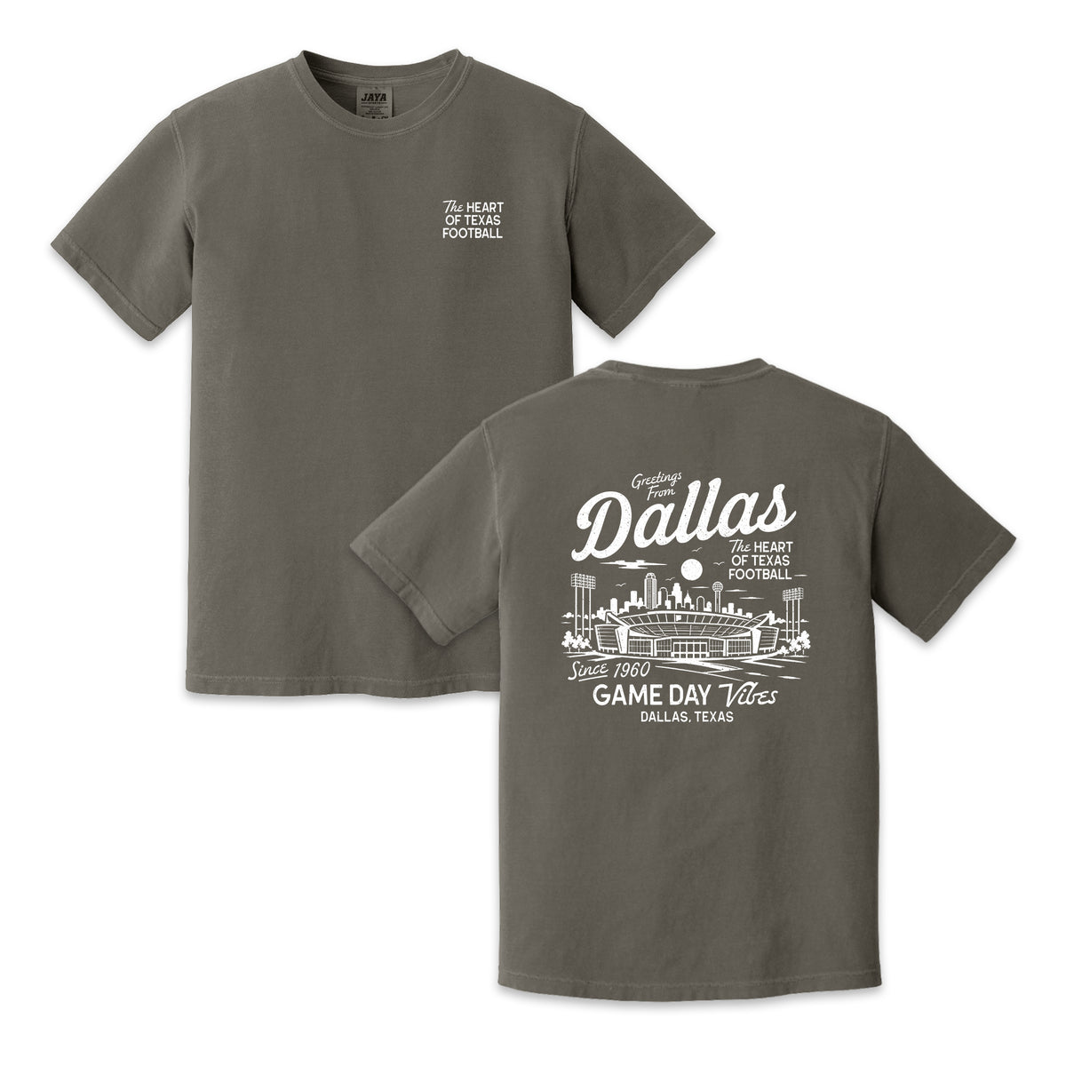 Dallas Football Game Day Vintage Graphic T-Shirt