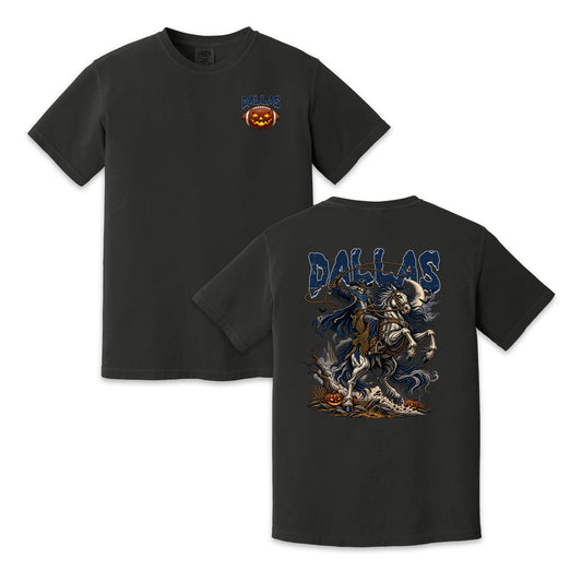 Chicago Football Halloween Vintage Graphic T-Shirt