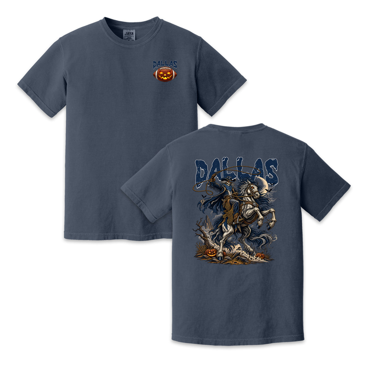 Chicago Football Halloween Vintage Graphic T-Shirt