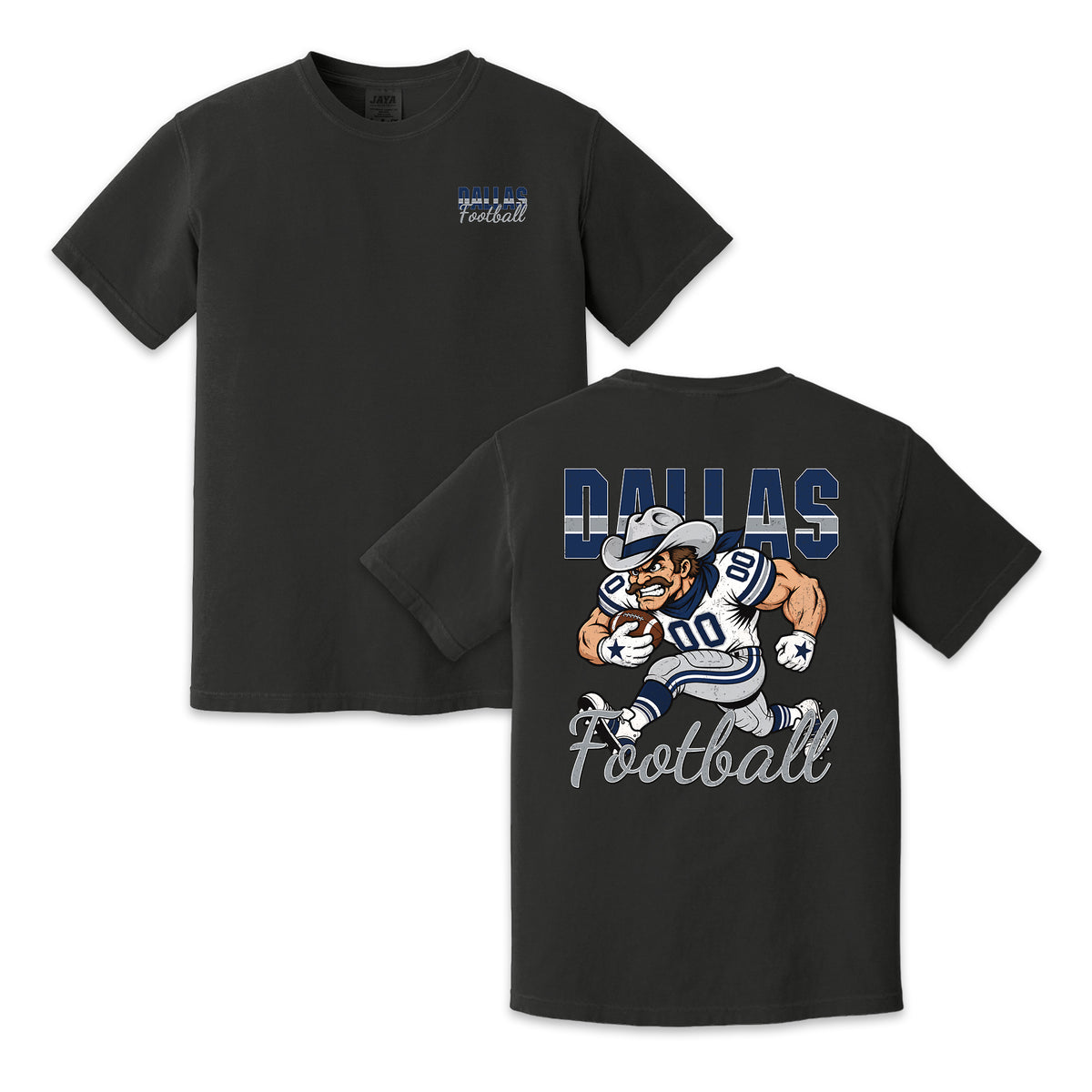 Dallas Football Cowboy Graphic T-Shirt, Vintage Sports City Tee for Football Fans