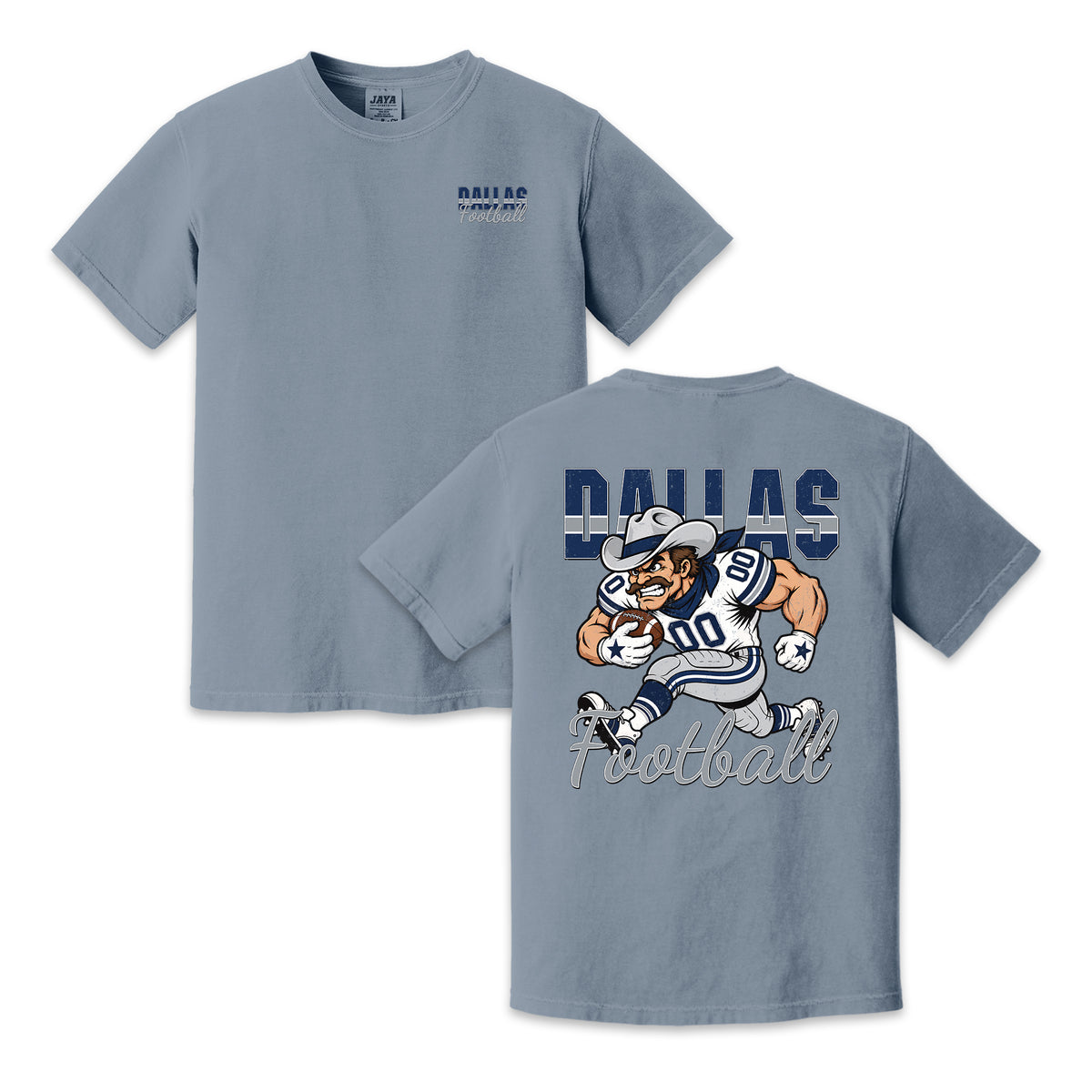 Dallas Football Cowboy Graphic T-Shirt, Vintage Sports City Tee for Football Fans
