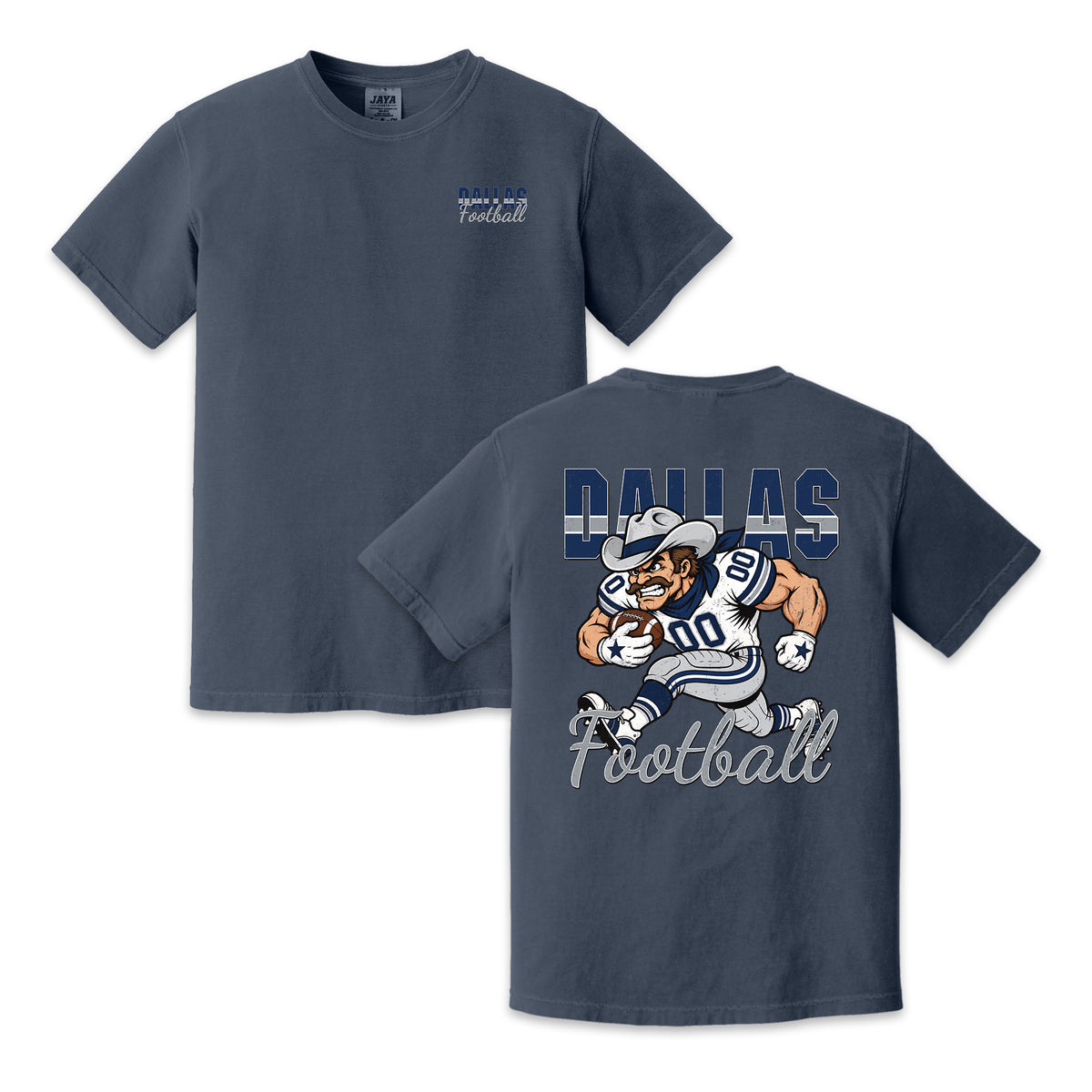 Dallas Football Cowboy Graphic T-Shirt, Vintage Sports City Tee for Football Fans