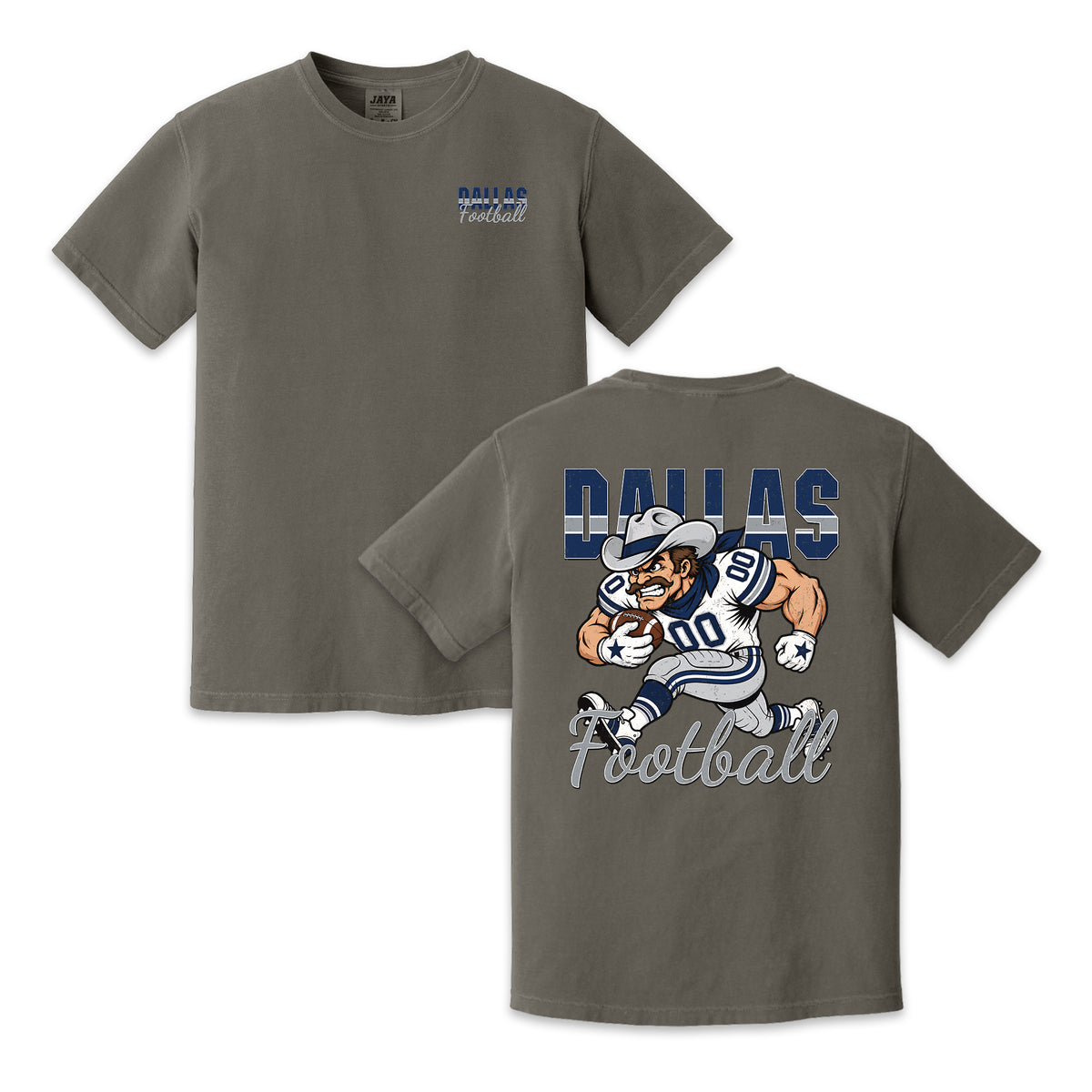 Dallas Football Cowboy Graphic T-Shirt, Vintage Sports City Tee for Football Fans