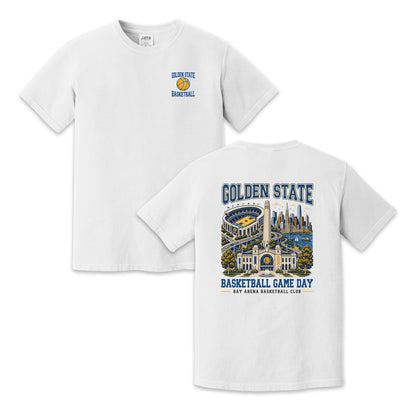 Golden State Basketball Game Day Two Sided T-Shirt