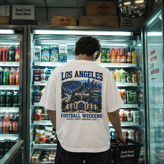 Los Angeles Football Weekend Vintage Graphic T-Shirt