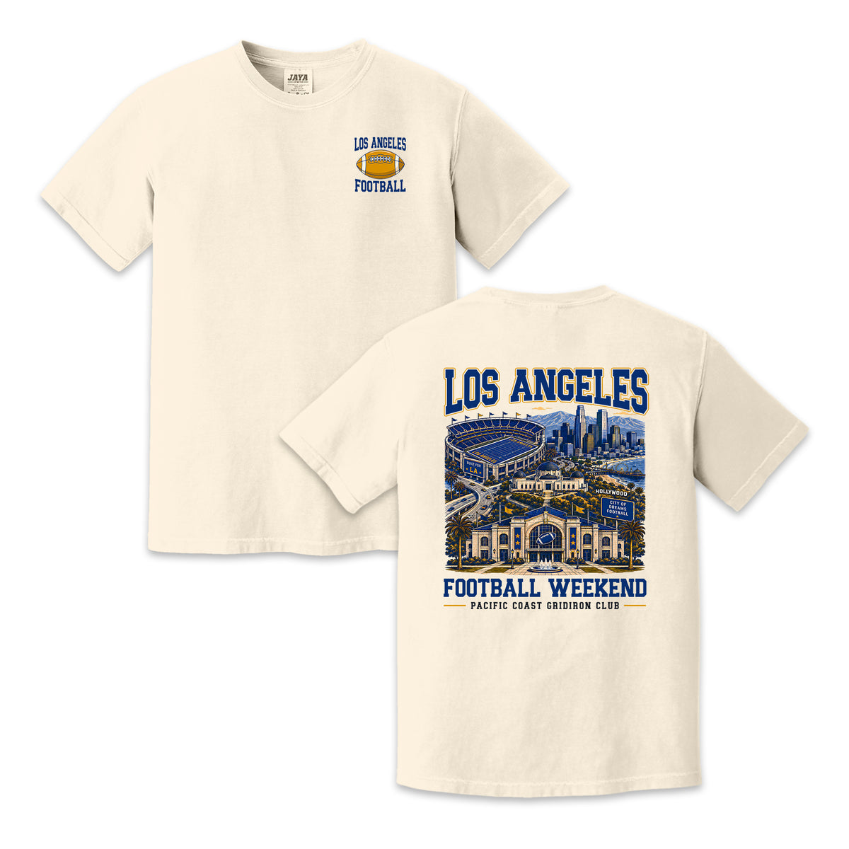 Los Angeles Football Weekend Vintage Graphic T-Shirt