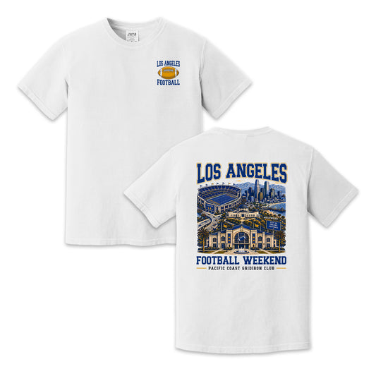 Los Angeles Football Weekend Vintage Graphic T-Shirt