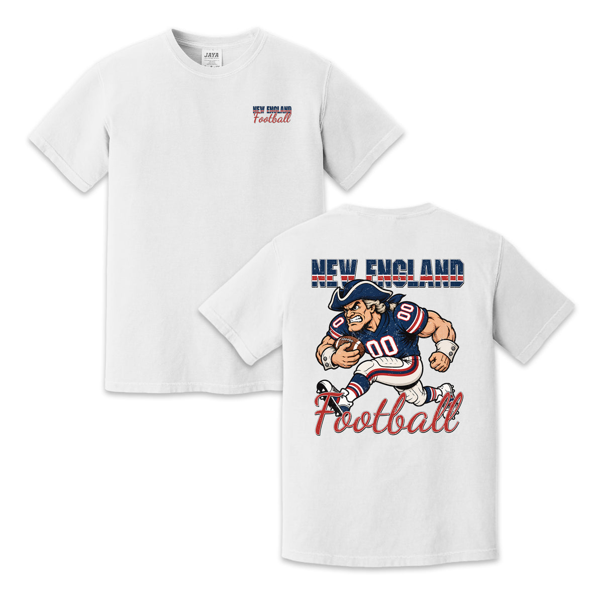New England Football Patriot Graphic T-Shirt, Vintage Sports City Tee for Football Fans