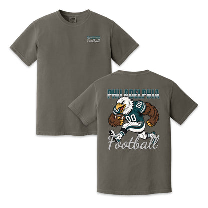 Philadelphia Football Eagle Graphic T-Shirt, Vintage Sports City Tee for Football Fans