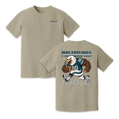 Philadelphia Football Eagle Graphic T-Shirt, Vintage Sports City Tee for Football Fans