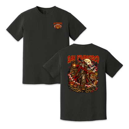 San Francisco Football Halloween Prospector Vintage Graphic T-Shirt