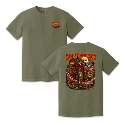 San Francisco Football Halloween Prospector Vintage Graphic T-Shirt
