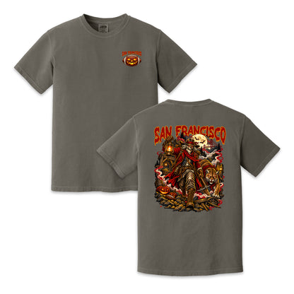San Francisco Football Halloween Prospector Vintage Graphic T-Shirt