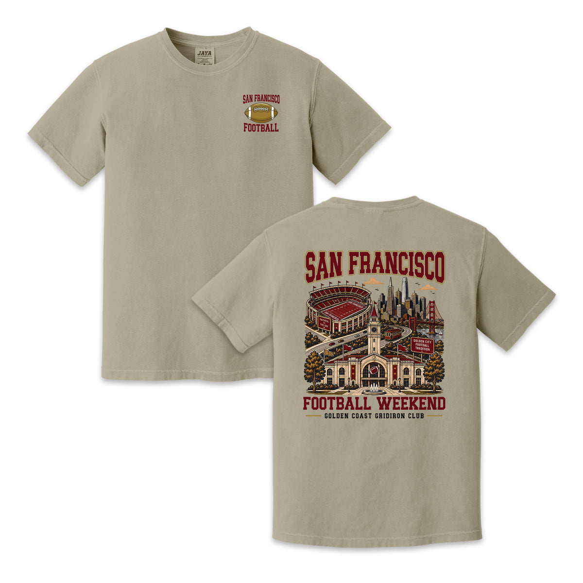 San Francisco Football Weekend Vintage Graphic T-Shirt