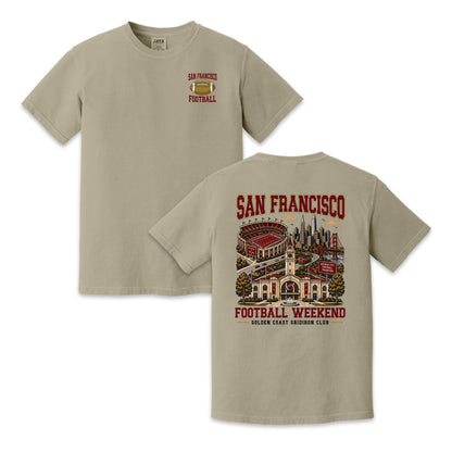 San Francisco Football Weekend Vintage Graphic T-Shirt